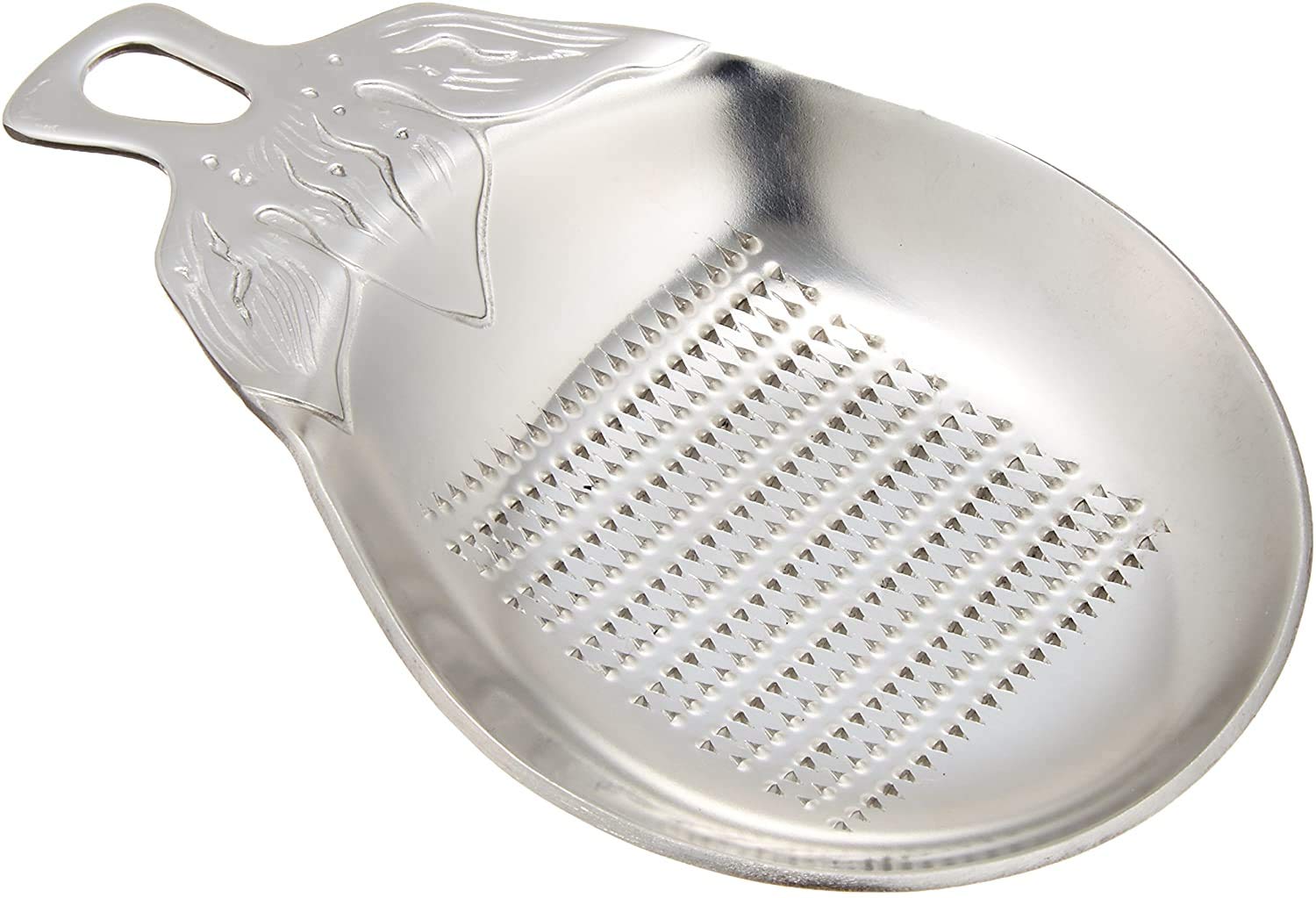 Kanda kan Stainless Steel x Made in Japan for Home for (Kanda) Grater, 10.8 6.8 cm, (Tsubame-Sanjo), Use, Eggplants, etc. (062030)