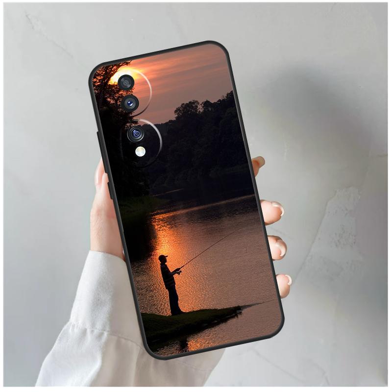 Fishing Rod For Honor Magic 8 5 6 7 Pro Case For Honor 200 400 70 90 Lite X8c X8b X9a X9b X9c X9d Win RT