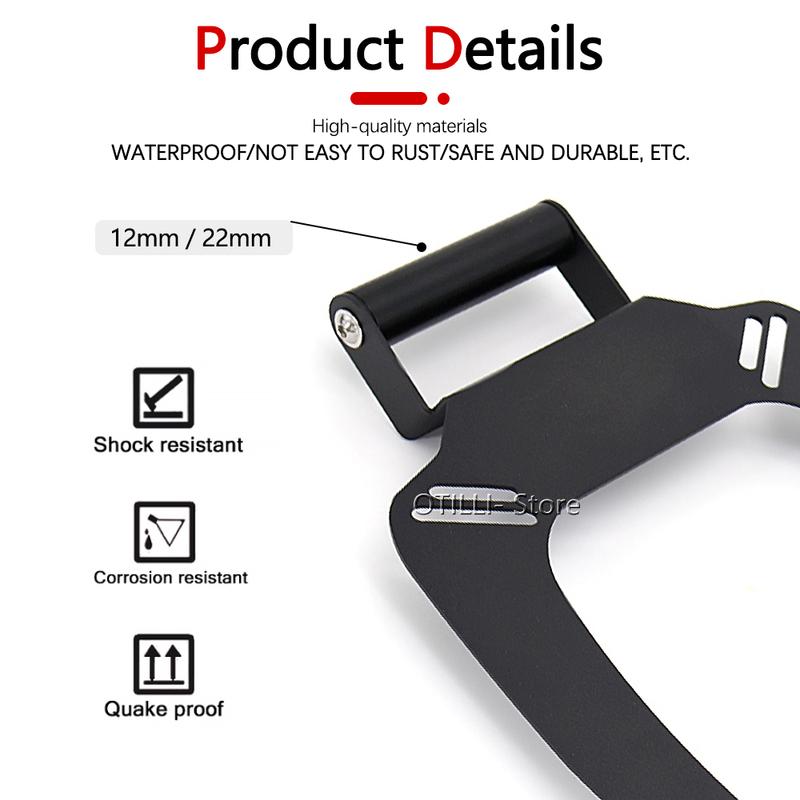 FOR YAMAHA NMAX155 NMAX125 N-MAX NMAX 155 125 2015-2020 Motorcycle GPS Navigation GPS Plate Bracket Adapt Holder SMART PHONE