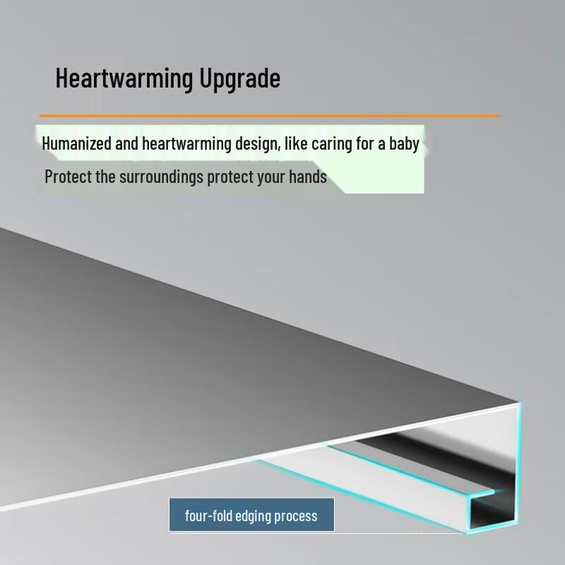 BeiYing Multifunctional Steel-Wood Kitchen Storage Rack