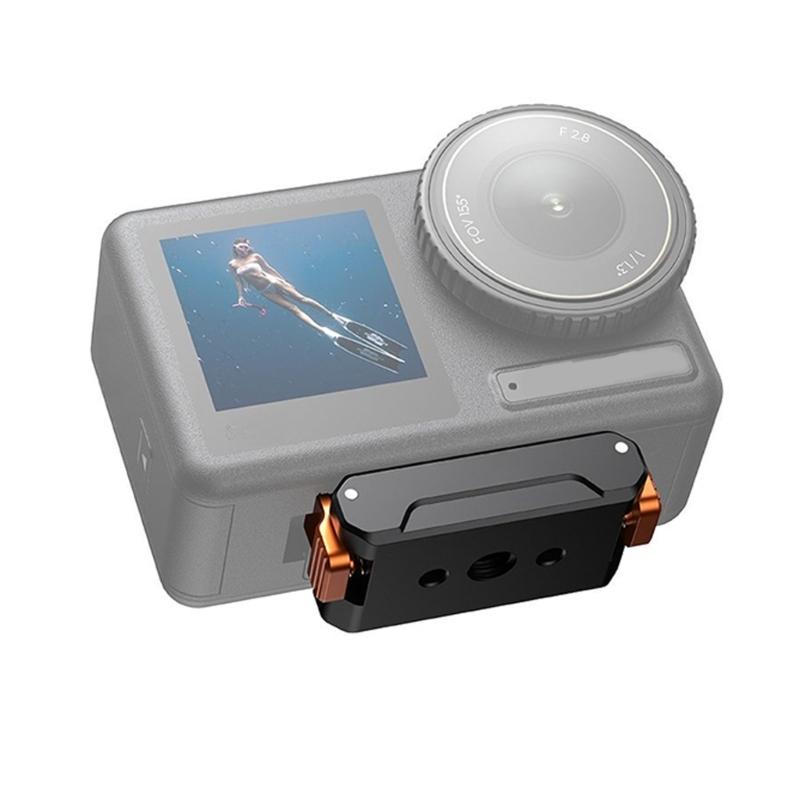 Aluminium Magnetic Quick Release Mount for Action 4/3 Protective Frame Case Aluminium Adapter for Action Camera Accessories