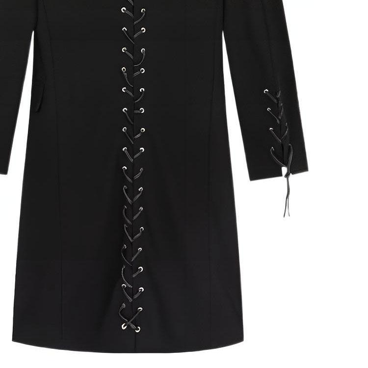 VERSACE VERSACE SS23 Coats Unisex Black A85544-A233399-A1008