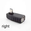 Mini USB 5kolíkový samec na USB typ A samice 90stupňový úhlový převodník Konektor dat synchronizace OTG adaptér pro auto PC Tablet Telefon U-Disk