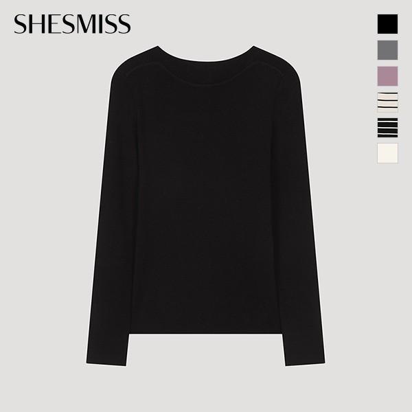 Elle S miSS Col Bateau Tricot Côtelé SSkpoo32080