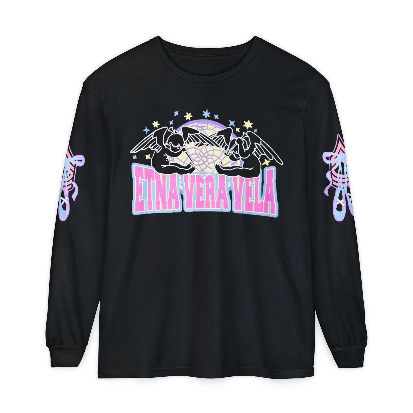 Fakemink Etna Vera Vela Album Tour Merch Long Sleeve Tees - All Colors and Sizes XXL
