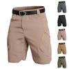 Men's Casual Workwear Multi-Pocket Shorts
