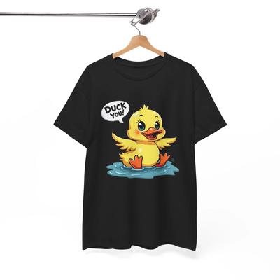Retro Duck T-Shirt - 80s 90s Vintage Style Ducky Tee for Throwback Fans