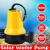 50W 4500L/H 5m DC 12 V/24 V Solar Waterpomp Borstelloze Motor Water circulatie Dompelpomp Irrigatie Fontein Visvijver