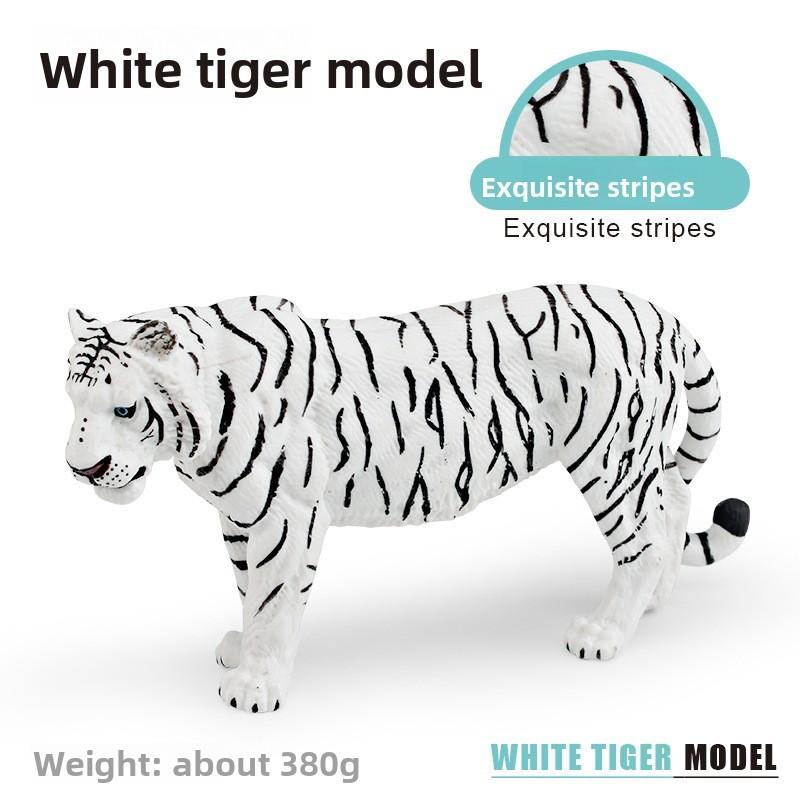 Wild Animal Tiger Model For Kids Educational Decor Pvc Static Figurine