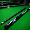Two-Piece Pool Cue Modern Stick Graphic for Home Game Rooms