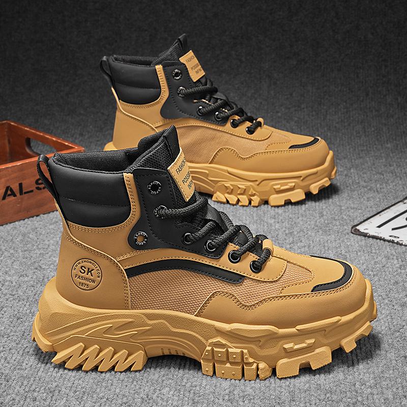 

Мужские классические походные ботинки Новое поступление На шнуровке Спортивные для улицы Беговые Кроссовки для треккинга Быстрая доставка 44