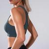 Women's High-Impact Sports Bra - Shockproof Yoga & Running Vest with Stylish Back Design