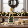 CHRISTMAS TREE Bottle 250ml HAND DECORATED Bottles for Liqueurs, Wines