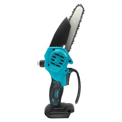 6 Zoll Elektrische Kettensäge Akku-Kettensäge Tragbarer Astschneider Holzfällerwerkzeug Holzbearbeitung Gartengerät Für Makita 18V Akku