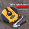 Leather and Fiber Tape Measure – Soft Pull Ruler for Land Surveying (10m To 100m)