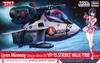 Hasegawa Super Dimension Fortress Macross Lynn Minmay Egg Plane Strike Valkyrie Scale Resin Figure Plastic Model Kit 65863 (Stage Dress) w/ VF-1S 1/24