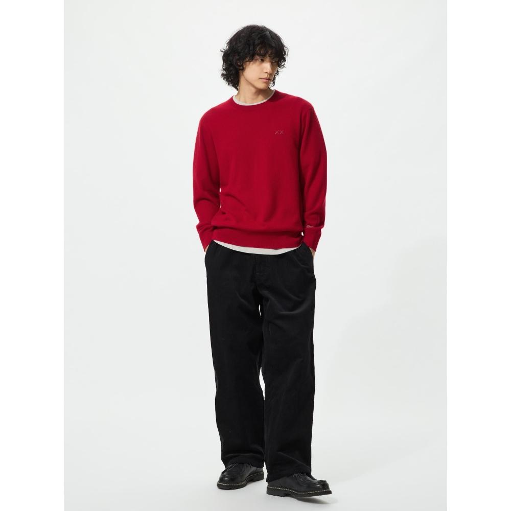 Uniqlo Japan Cows Winter Cashmere Crew Neck Sweater