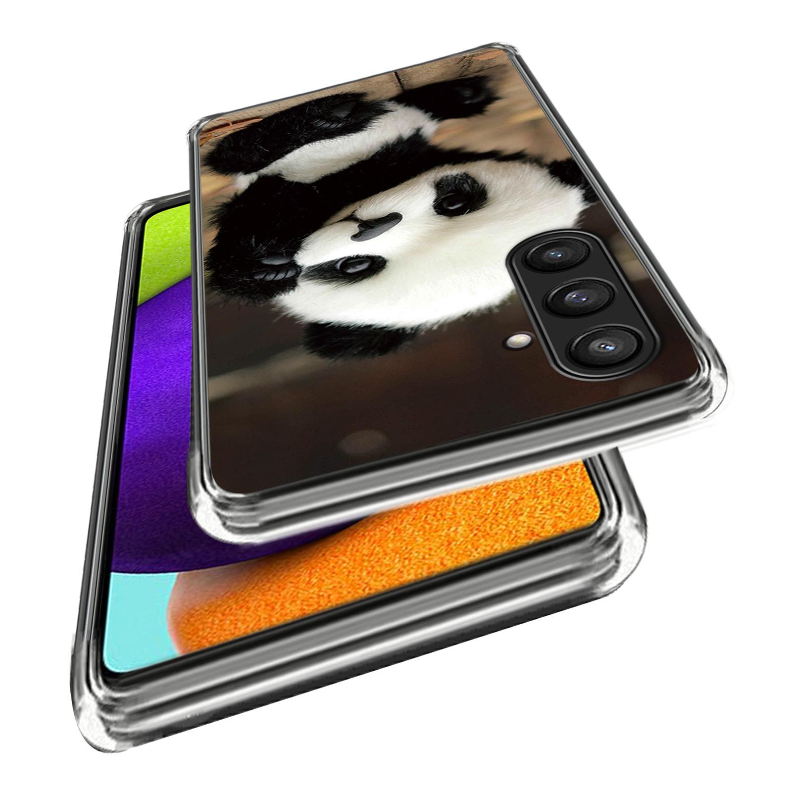 

For Samsung Galaxy S24+ Case Pattern Printing Anti-scratch Phone Cover Panda