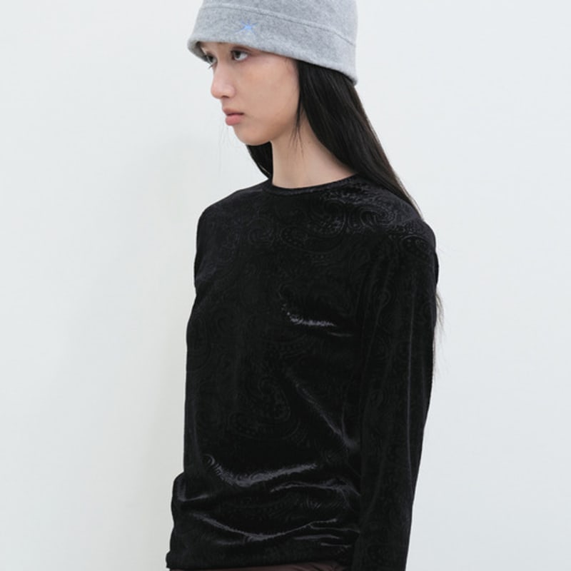 

Шапка-бини YUNSE с вышивкой Hatch (Светло-серый) OS