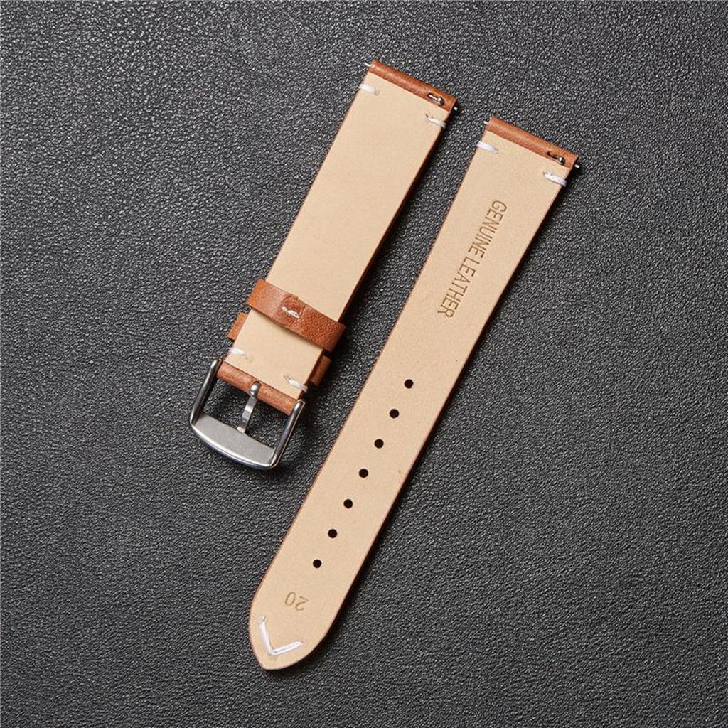 Klauer Wildleder-Uhrenarmband – Lederersatzband 18-22mm Mit Edelstahlverschluss