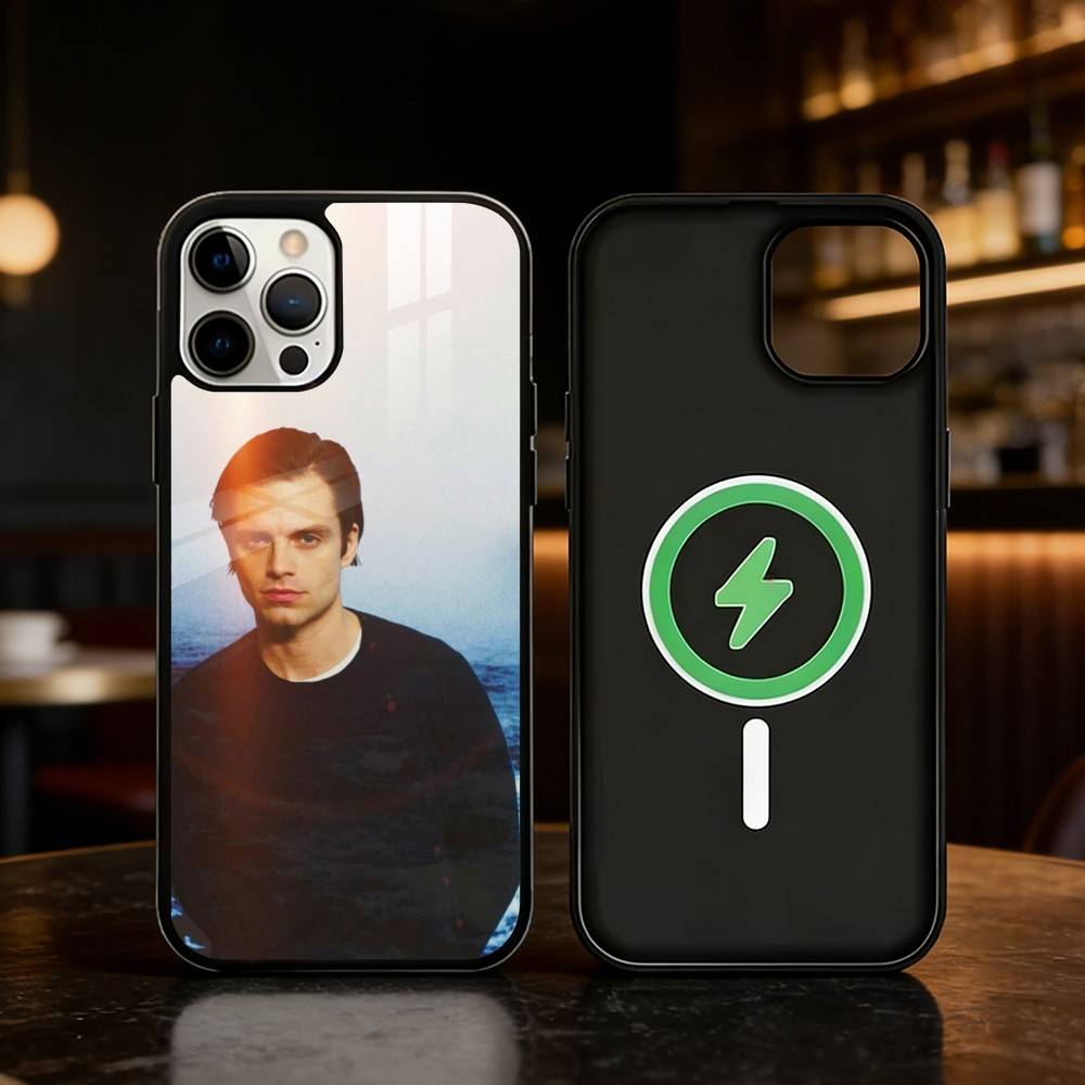 Actor S-Sebastian Stan Phone Case For iPhone 17/16/15/14/13/12/Plus/Pro/Max for Magnetic Wireless Charging