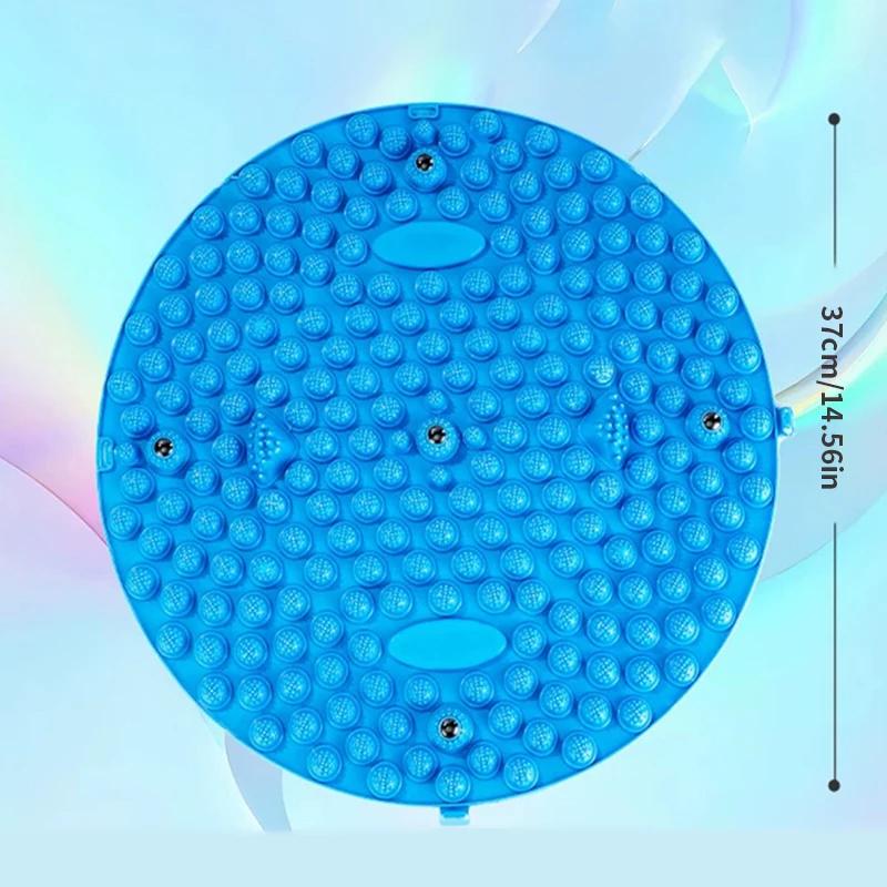 Nová deska pro tlak prstů Masážní podložka na nohy Šlapání nohou přes meridiány Masážní podložka pro jogging Fitness pedál