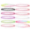 Gothic Hollow Necklaces for Women Black/Colorful 12pcs Cool Style Women Jewelry for Women Teen Girls Decor