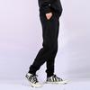 Converse Knitted Sweatpants Men's Black Moderate Straight Fit Pants 10020369-A01