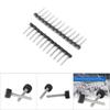 25Pcs Thumb Screw Stainless Steel Knurled Nylon Cover 632 Full Thread Industrial Robot Parts