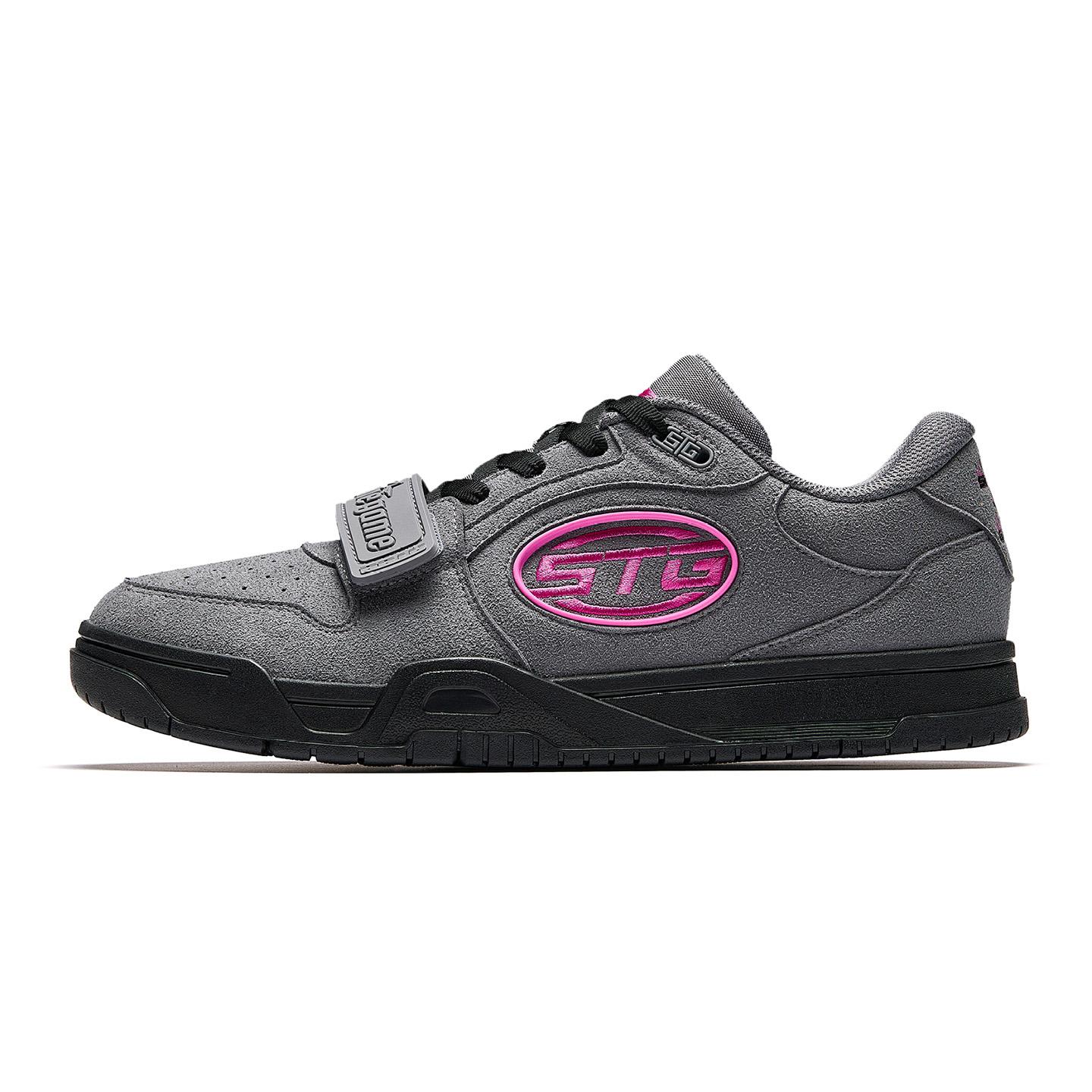 Anta Stg Basketball Board Shoes Men s Plain Gray 912611801S-3 39
