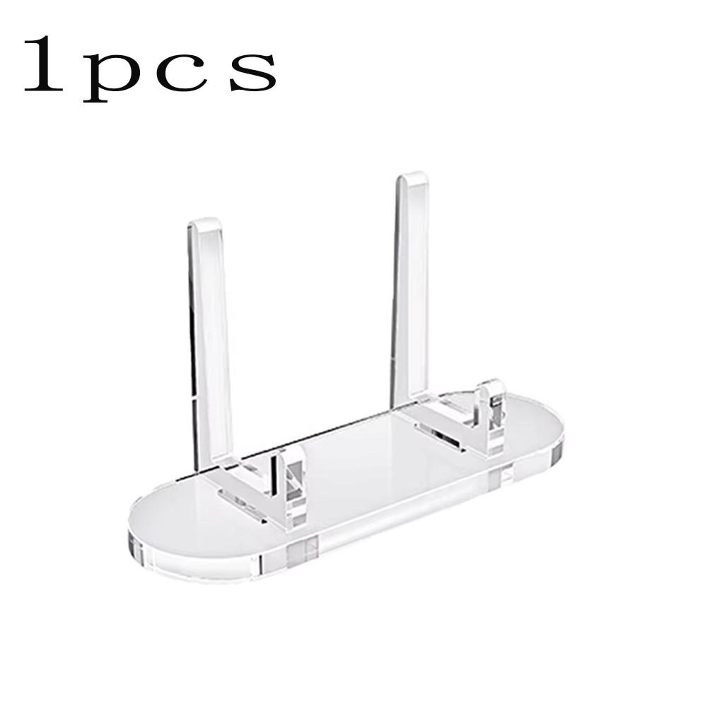 1/12pcs Transparent Acrylic Daily Necessities Rack Acrylic Clear Display Stand Multi-functional Display Stand For Plate Cards