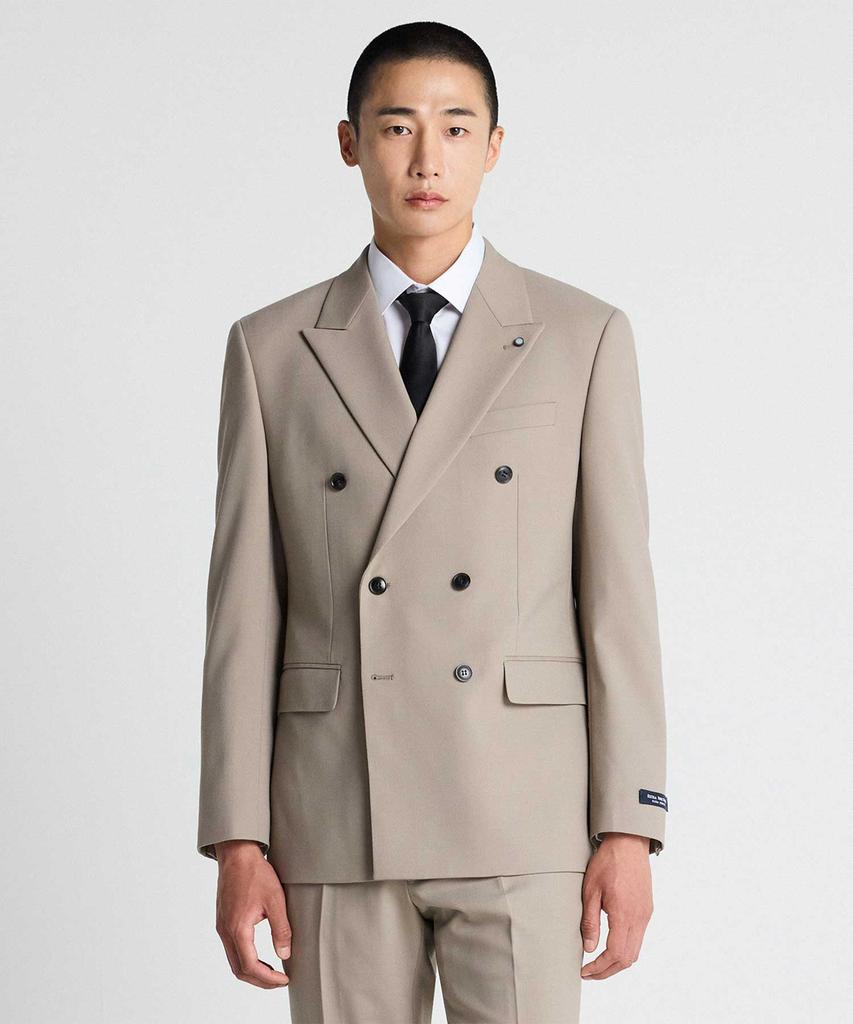Stco 31% Extra Fine Wool Double-Breasted Suit Set Beige (Classic Fit)_Ssjva62Set