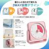 EOOQ Analog Visual Rotating Educational USB 3 Volume Suitable for Elementary School Students To for and Pomodoro Technique Timer, 60-Minute Countdown,