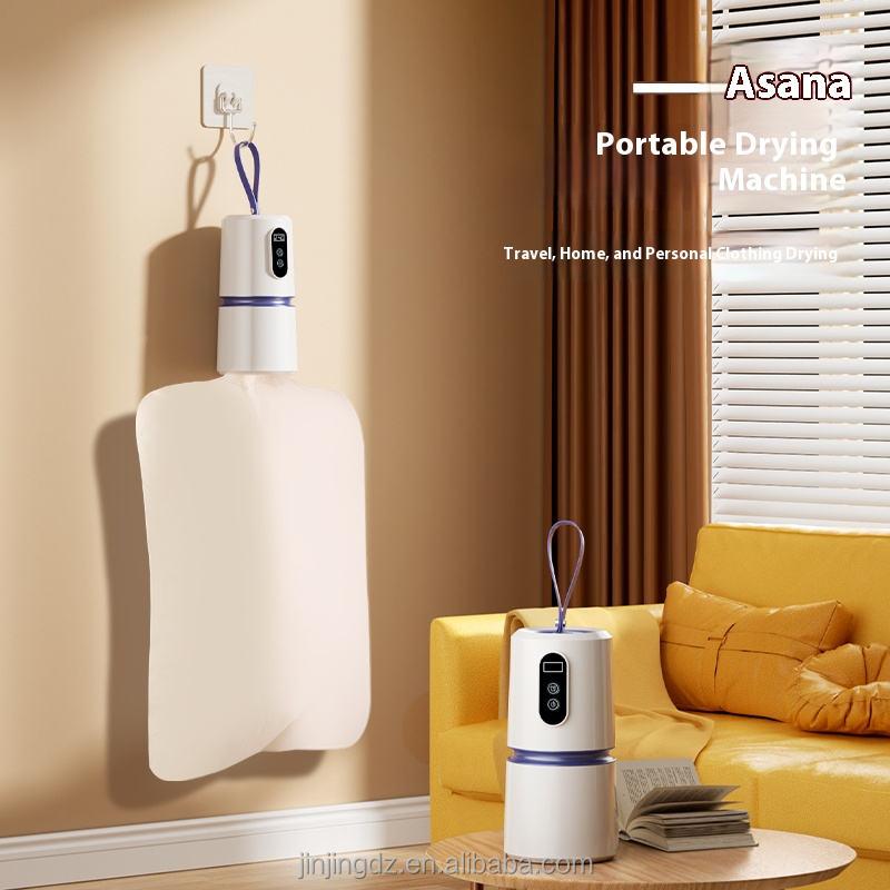 Hot Selling  Portable Mini Clothes Dryer Machine Baby Clothes Smart Timer CLothes Underwear Dryer for Travel and Home Use