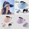 Sun Protection Wide Brim Summer Outdoor Hat For Women With Adjustable Fit