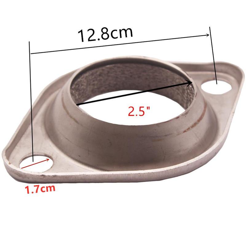 Stainless Header Collector Flange High Quality Donut Gasket Exhaust Part for Universal Performance Car
