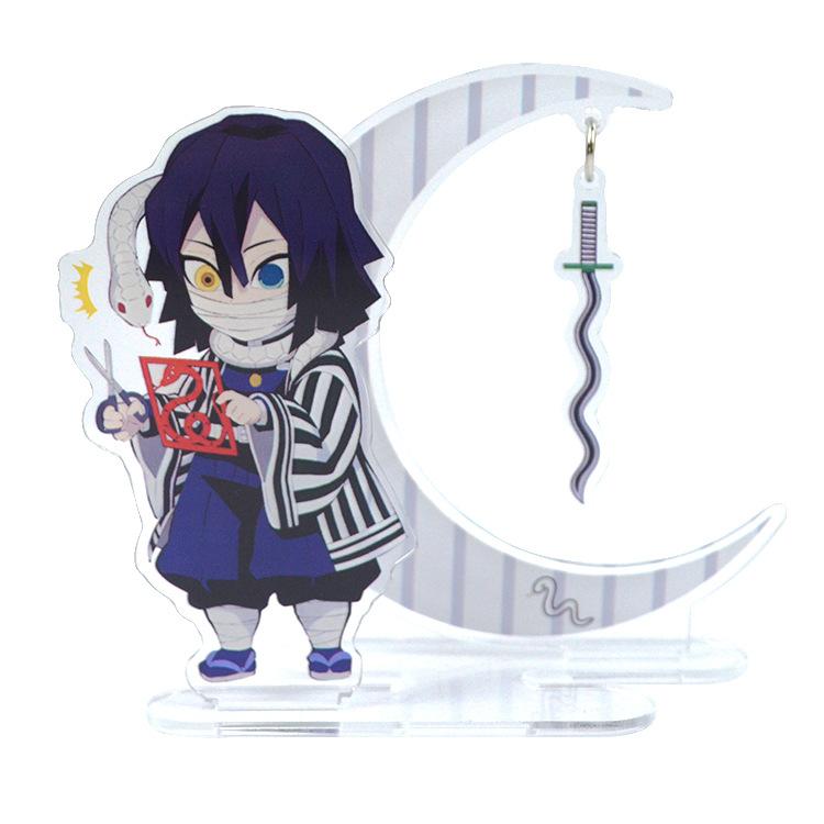Anime Demon Slayer Agatsuma Zenitsu Kimetsu No Yaiba Acrylic Stand Figurines Model Toys GK Ornaments Decor