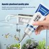 Aquarium Safe Glue, 120ml Fast-Drying Transparent Sealant for Freshwater & Saltwater Fish Tank Repair and Decoration
