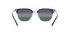 Sunglasses RB4416 NEW CLUBMASTER 6656G6 BLUE ON SILVER 51 Ray-Ban