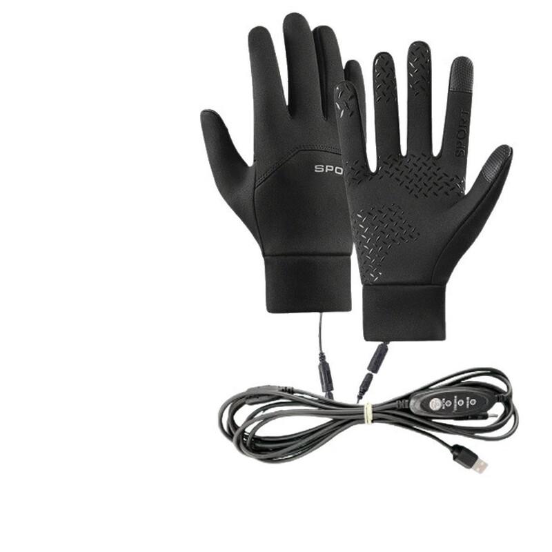 Tingbai USB Heated Winter Cycling Gloves