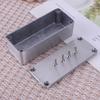 1-3 peças Caixa de Stompbox de Alumínio Efeitos Estilo 1590A 1590B Gabinete de Pedal com Parafusos Kit de Instrumento Musical Caixa Stompbox para Guitarra