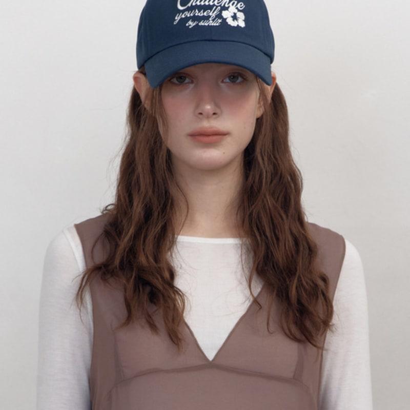 Sunlit CHALLENGE LOGO BALL CAP (NAVY)