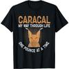 Caracal Floppa Cat Big Caracal Floppa African Animal T-Shirt(7)