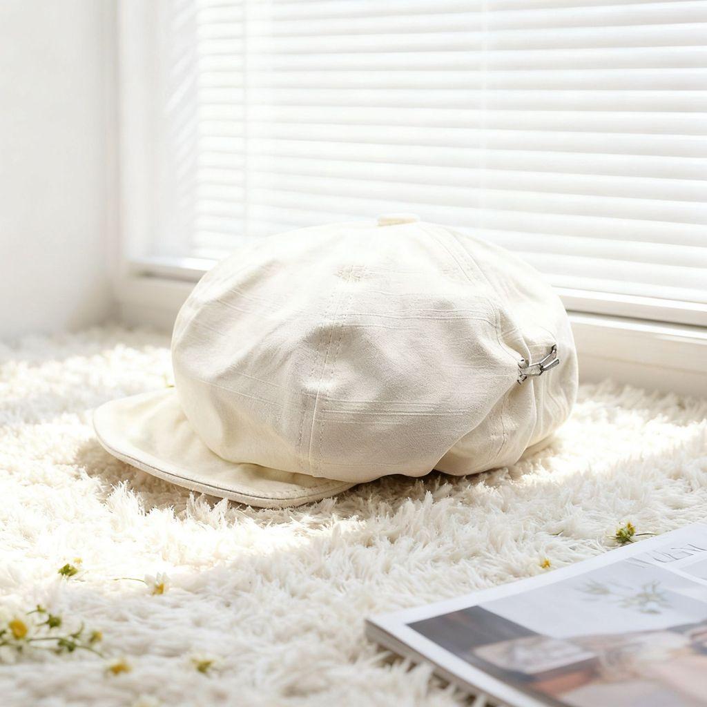 Summer Designer Beret Hat With Breathable Polyester Fabric For Women And Art Lovers
