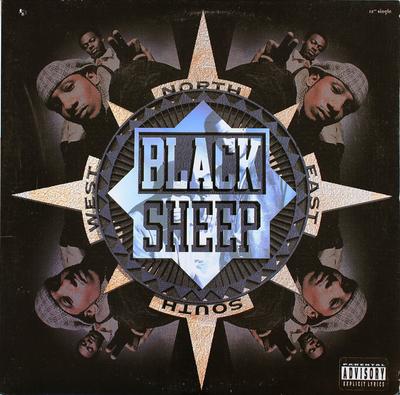 12inch Record BLACK SHEEP - North South East West 8566311 Mercury 1995 US Rap & Hip-Hop/R&B Used