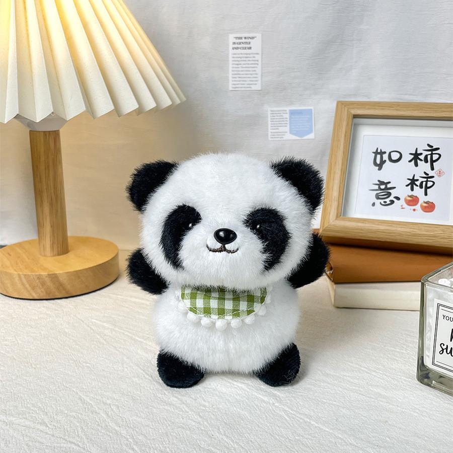 Adorable Plush Animal Keychain Featuring Cute Bear Pig Rabbit Panda And Fox Designs