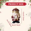 Weihnachts-Nussknacker-Figur Dekorative Tischfigur Handwerk Foto-Requisiten Harz-Ornament