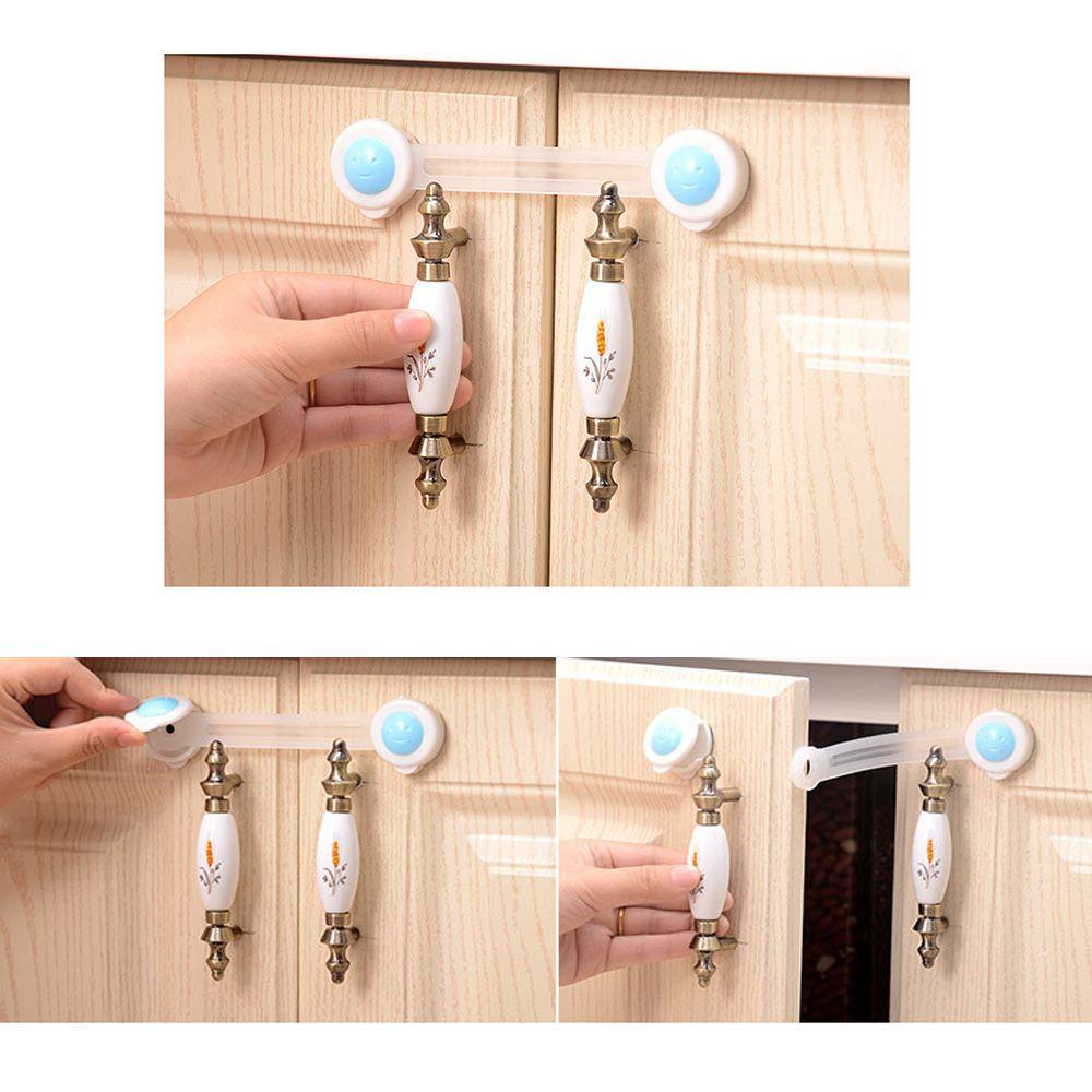 Colorful Child Finger Protector Window Door Stopper Baby Safety Lock Drawer Cupboard Cabinet Lock