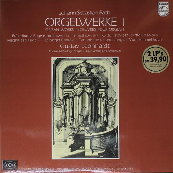 

LP Record GUSTAV LEONHARDT orgelwerke I 67750012 PHILIPS 1973 Netherland Classical Used