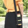 Elastic Band Universal Water Bottle Carrier Sling Adjustable Shoulder Strap Kettle Strap Shopping